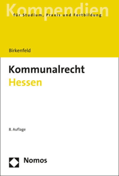 Thumbnail - Kommunalrecht Hessen | Daniela Birkenfeld | 2022 | Deutsch