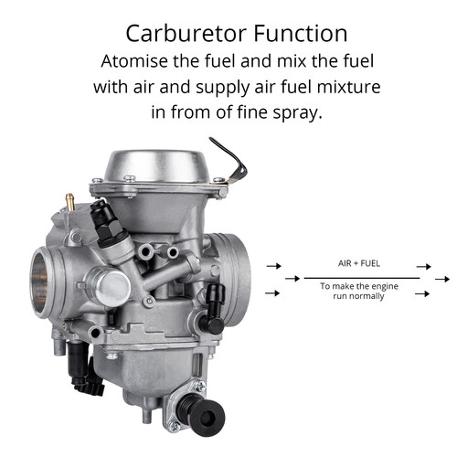 Takane E Hana TRX350 Carburetor For Honda Rancher 350 TRX350TM TRX350TE 350ES 350FE 350FMTE 2000-2006 4 Stroke ATV New Carb W/Air Filter Oil Filter Thunder 3 Manga - Foto 2