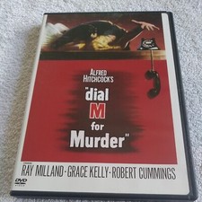 Dial M for Murder DVD Ray Milland Grace Kelly Robert Cummings Alfred Hitchcock