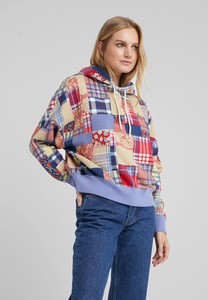 Polo Ralph Lauren Patchwork Fleece Hoodie Sweatshirt Sweater NWT Womenâs M 194540802863 | eBay