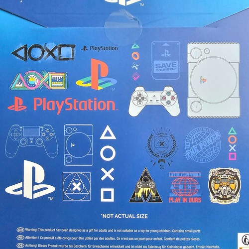 PlayStation Gadget Decals 20+ Removable Waterproof Stickers PS Logo Phone Tablet - Picture 6 of 7