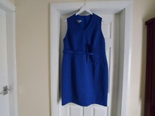 Dress “Hobbs“London Mary Dress Iris Dark Blue Size: 18 ( UK ) Eur 44/46 SALE