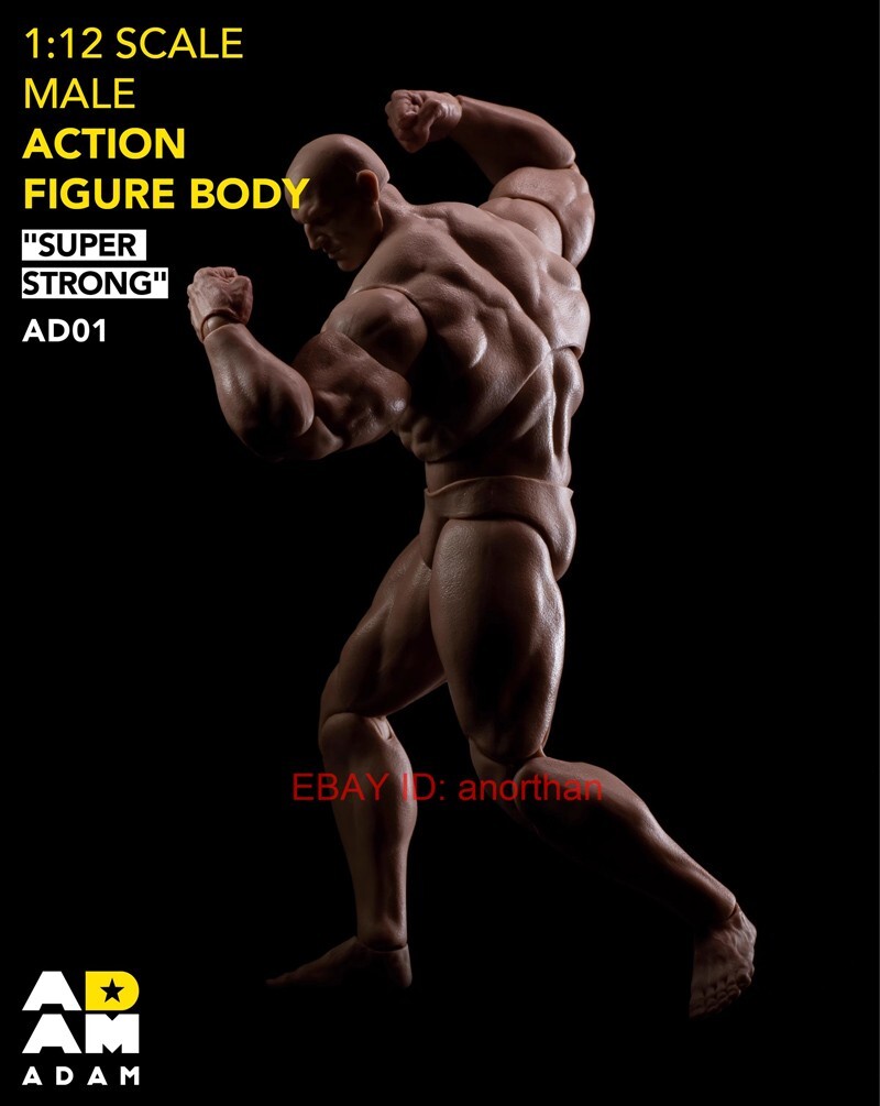 ADAM F001 1/12 SUPER STRONG フィギュア　マッチョ ADAM F001 1/12 SUPER STRONG フィギュア マッチョ Muff Toys