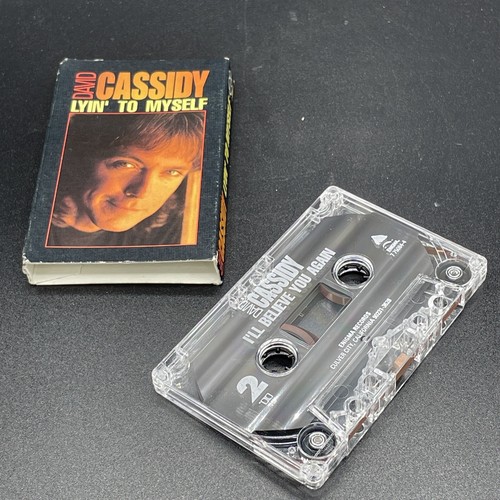 David Cassidy Cassette Single Lyin' To Myself Tape Music 1990 Enigma Records - Picture 3 of 6