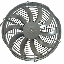 SPAL 30102044 13" 12V Puller Fan High Performance Curved Blade 1777 cfm