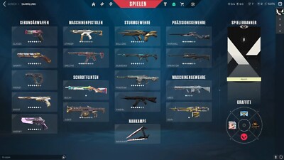 Valorant Account [NA] Plat 3/All Agents/Level 378/ 