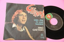 "RINO GAETANO 7"" GIANNA ORIGINALE 1978 EX+"