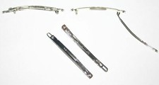 Metal Barrette Hair Clip Make Your Own Long Thin DIY Sports Team Made in France