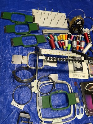 #ad #ad Embroidery Machine Parts amp; Accessories – Hoops Hat Driver Cap Hoop Thread etc $225.00