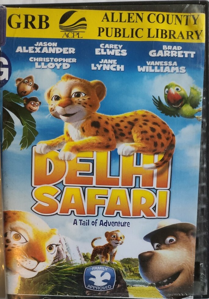 DELHI SAFARI A TAIL OF ADVENTURE BLU-RAY & DVD COMBO FAST SHIPPING