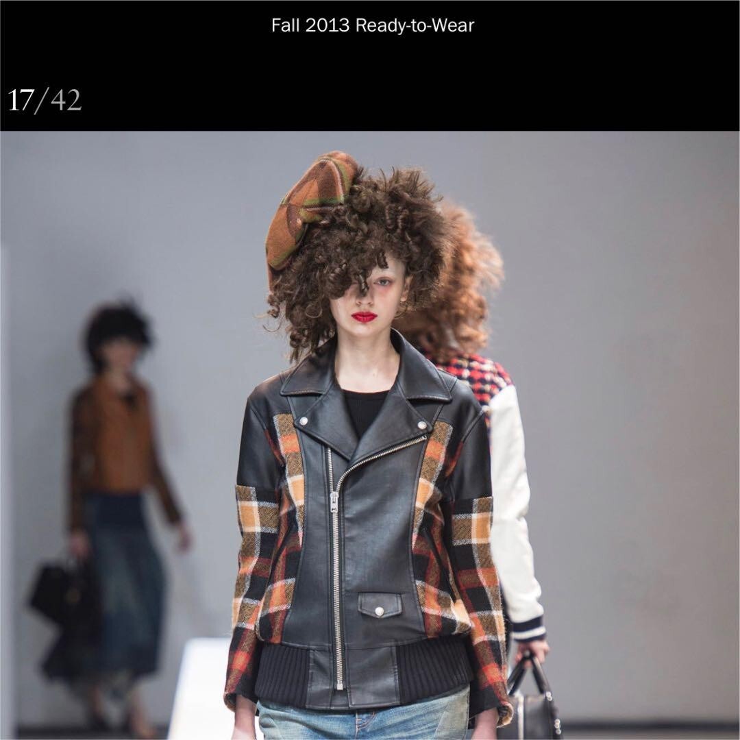 Comme des Garcons Junya Watanabe Riders Leather Jacket XS 13AW