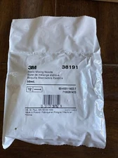 3M 38191 Static Mixing Nozzle 50 mL for use with Adhesive, Sealers & Foams 12pk 