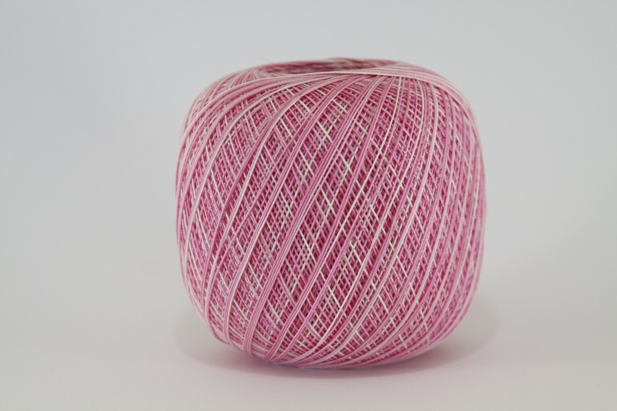 DELFINO Filato Cotone Per Uncinetto 100g - Disponibile In Più Colori E Spessori - Gomitolo Colore Lilla Chiaro (130) - Spessore Numero 3 - Da Ricamo 100% Filo Di Scozia - 100% Made In Italy - Foto 7