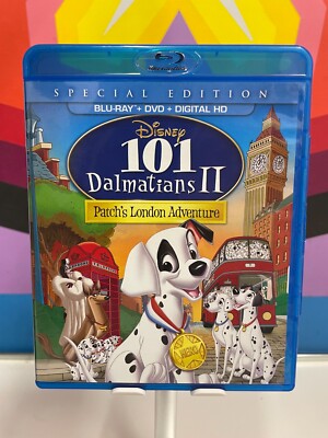 101 Dalmatians II: Patch's London Adventure (Blu-ray + DVD)