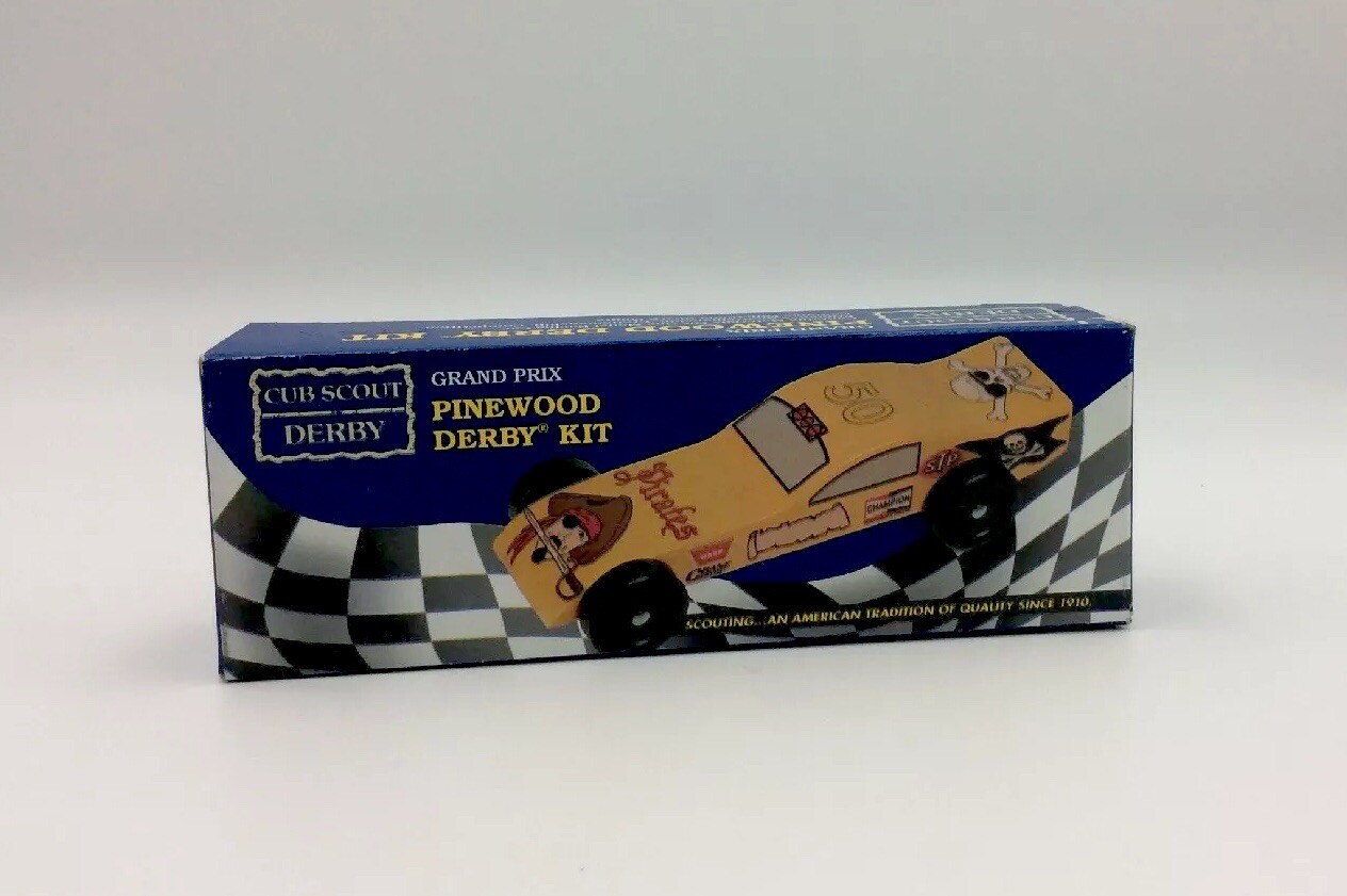 2009 Boy Scouts of America Grand Prix Pinewood Derby Kit New in Box