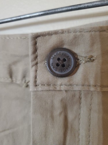 Pantalones Cortos Magellan Para Hombre Marrón 36W Exterior Elastizados Senderismo Camping Flex #2077 - Imagen 4 de 12