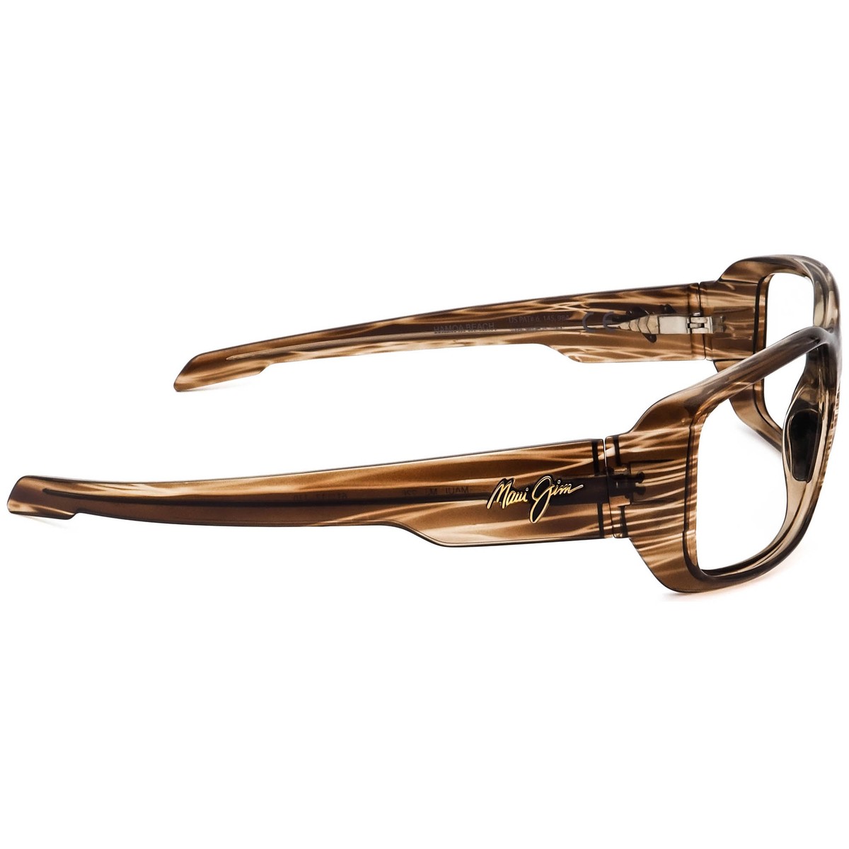 Maui Jim Hamoa Beach Mj 226 15 Root beer frame HCL Bronze polarized  Lenses Maui Jim Sunglasses “Frame Only” MJ-226-15 Hamoa Beach  main image 2