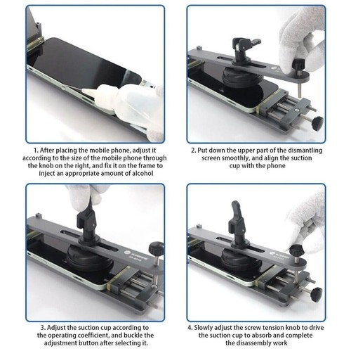 Mobile Phone LCD Screen Open Remove Separator Machine Tool Cell iPhone clamp set - Picture 9 of 20