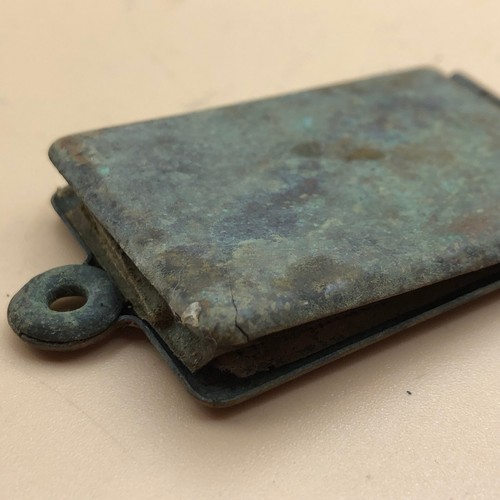 Original WW I Austria - Hungary Box for Soldiers ID Tag - Picture 3 of 11
