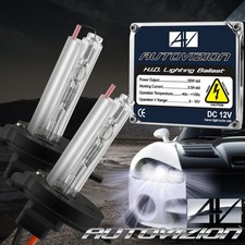 6000k Hid Xenon 9004hb1 Low Beam Head Lights Bulbs Conversion Kit Wballast Ca1