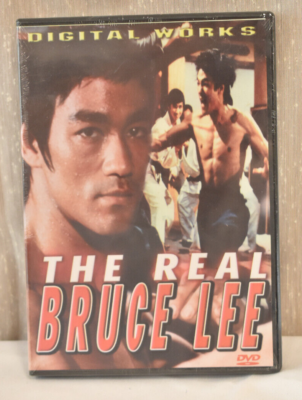(未使用･未開封品)Real Bruce Lee [DVD] The Real Bruce Lee DVD Kung Fu Karate Movie NEW SEALED 90328900076