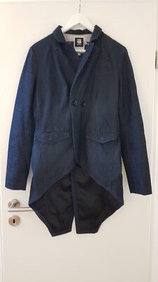Schicker Smokingblazer v. G-Star RAW, Gr.L, Jeans, blau! Top Zustand!