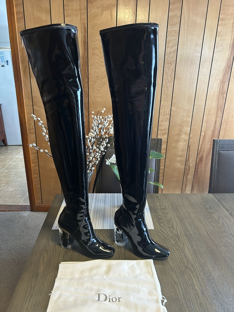 christian dior Thigh High Boots Crystal 900 | eBay christian dior Thigh High Boots Crystal 900 | eBay