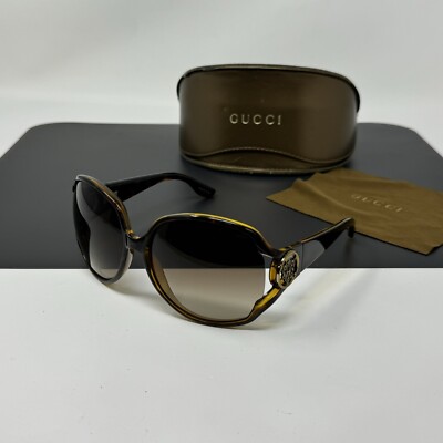 GUCCI Sunglasses Butterfly Tortoise shell GG 3061/S Italy 1934