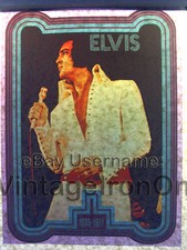 Elvis 1976 UNUSED ROCK KING Hawaii tour NOS VTG T-Shirt Iron On Transfer Print