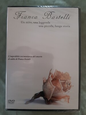 DVD FRANCO BASTELLI EIN MYTHOS EINE LEGENDE EINE KLEINE LANGE GESCHICHTE KONZERT TO6