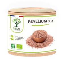 Psyllium Bio - Complément alimentaire - Fabriqué en France - 60 gélules