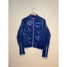 Rare Akademiks Space Invaders video game women's jacket, size XL