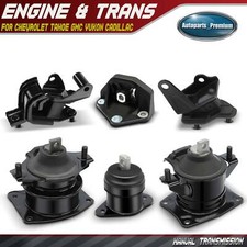 6pcs Engine Motor Transmission Mount For Honda Accord 2003-2007 V6 3.0l Manual 6pcs Engine Motor Transmission Mount For Honda Accord 2003-2007 V6 3.0l Manual