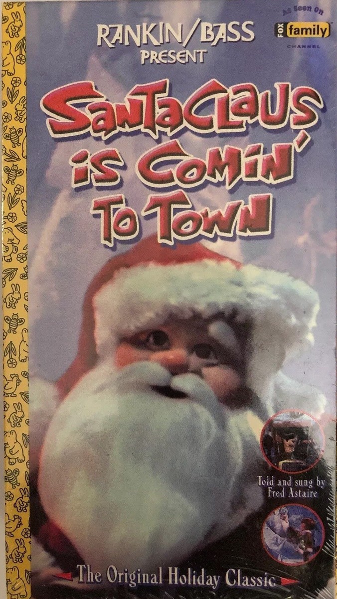 Santa Claus Is Comin to Town(VHS,1993)RARE VINTAGE COLLECTIBLE
