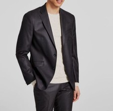 Kenneth Cole Reaction Men's Gray Slim-Fit 2-Piece Jacket Pants Suit Size 42L