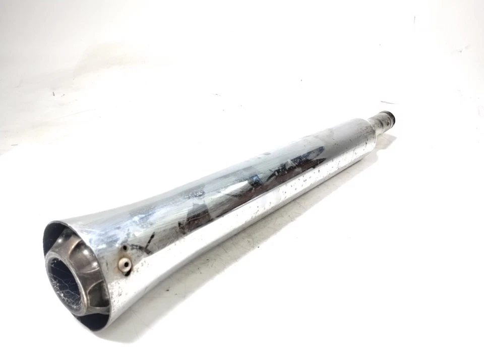 Par de tubos silenciadores de escape izquierdo y derecho Kawasaki KZ1000 P LTD 1982 Police Foto 3 de 4