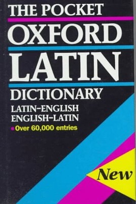 The Pocket Oxford Latin Dictionary Hardcover