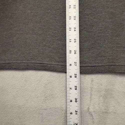 Polo Ralph Lauren Herren grau Langarm Schlafshirt Waffelmuster Rundhalsausschnitt Größe Large - Bild 17 von 17
