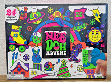 2026 Schylling NeeDoh Squishmas Advent Calendar 24 Days Christmas NEW SEALED