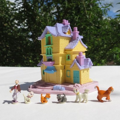 Mini Polly Pocket Disney Aristocats  % Komplett   Bluebird Vintage