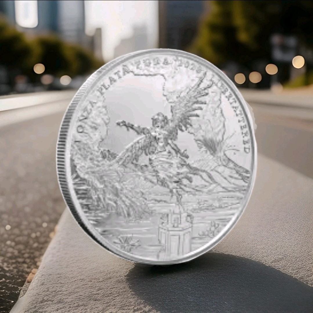 1oz Silver .999 2026 Zombucks World Libertattered Silver Round In