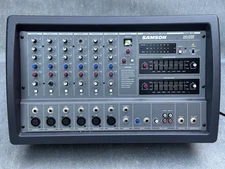 SAMSON XM610 MIXER WITH GATOR TRAVEL CASE COSMETIC KNOB REPAIR