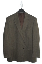 NWOT Men's 48L HICKEY FREEMAN Nordstrom Herringbone Custom Tailored Wool Blazer