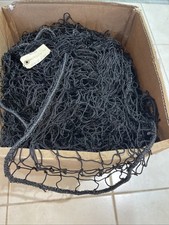 18' x 50' BLACK 24 Kn 1.75" SQUARE MESH NYLON NETTING BARRIER ROPE BORDER New