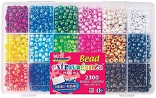 The Beadery - Bead Extravaganza Pearl Mix Bead Box - 2300 Beads - 6484