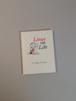 Linus on Life Peanuts Lucy Charlie Brown Charles M Schulz Hallmark Hardcover