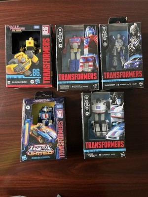 Transformers Studio Series Lot Of 4 And 1- Legacy Series United (Total Lot Of 5)