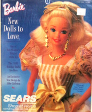 Sears Barbie Collection Catalog, Fall 1995, New Dolls to Love, NF