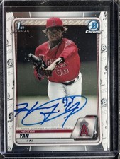 Yan, Hector - 2020 Bowman Chrome Prospect - Autograph