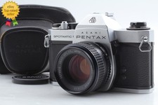 N MINT w/Case Pentax Spotmatic F SPF Film Camera SMC 55mm f1.8 Lens From JAPAN